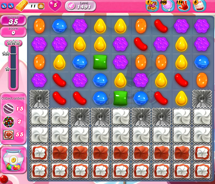 Candy Crush Saga 1491 Candy Crush Saga 1491