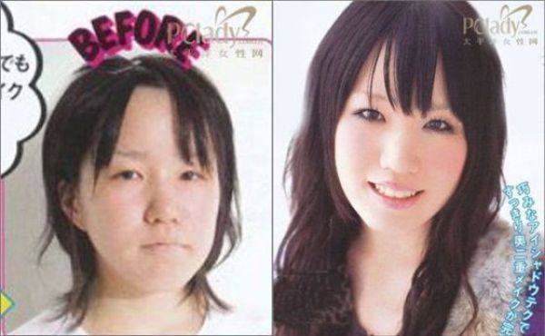 Asian girls efore and after Before And After Makeup Asian. Asian girls efore and after