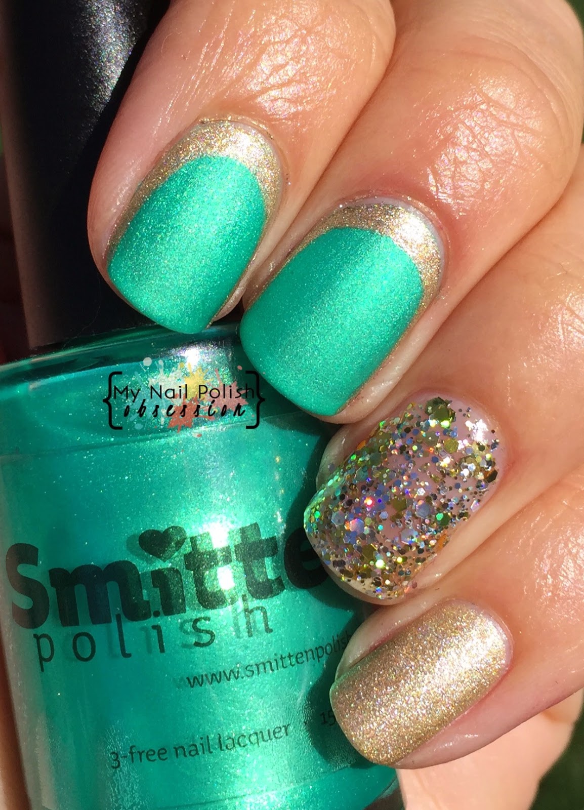 St. Patrick's Day Skittlette: Smitten Polish The Irish Rover, OPI Love Angel Music Baby, Crows Toes Maxxed Out St. Patrick's Day Skittlette: Smitten Polish The Irish Rover, OPI Love Angel Music Baby, Crows Toes Maxxed Out