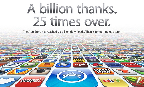  1Million Apps within Four years for iOS devices.