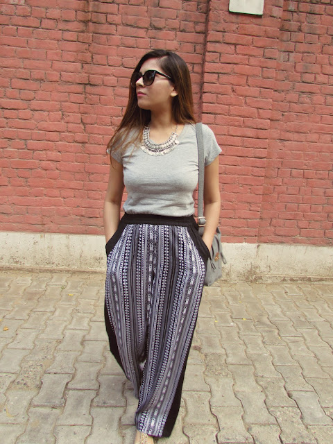 Straight Leg Printed Trouser, femella, summer must haves, summer fashion trends 2015, how to style plazzo pants, aztec printed plazzo, indian fashion blog, boho style outfit, coin necklace, casual outfit, beauty , fashion,beauty and fashion,beauty blog, fashion blog , indian beauty blog,indian fashion blog, beauty and fashion blog, indian beauty and fashion blog, indian bloggers, indian beauty bloggers, indian fashion bloggers,indian bloggers online, top 10 indian bloggers, top indian bloggers,top 10 fashion bloggers, indian bloggers on blogspot,home remedies, how to