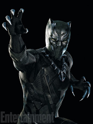 Captain America Civil War Black Panther image from Entertainment Weekly