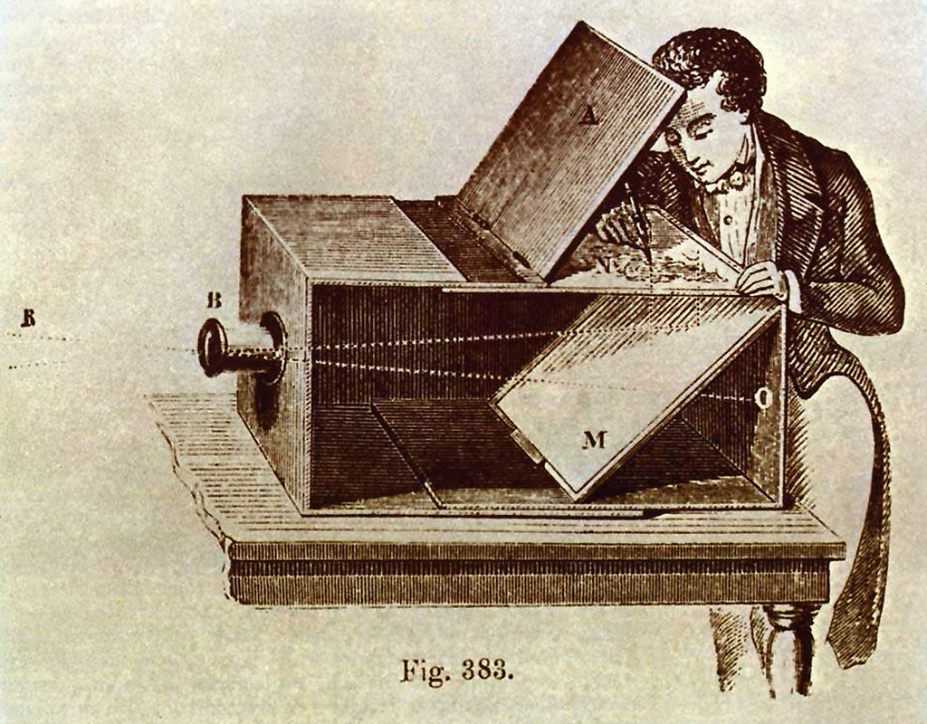 Julieta y la Foto Las cámaras lúcida y oscura