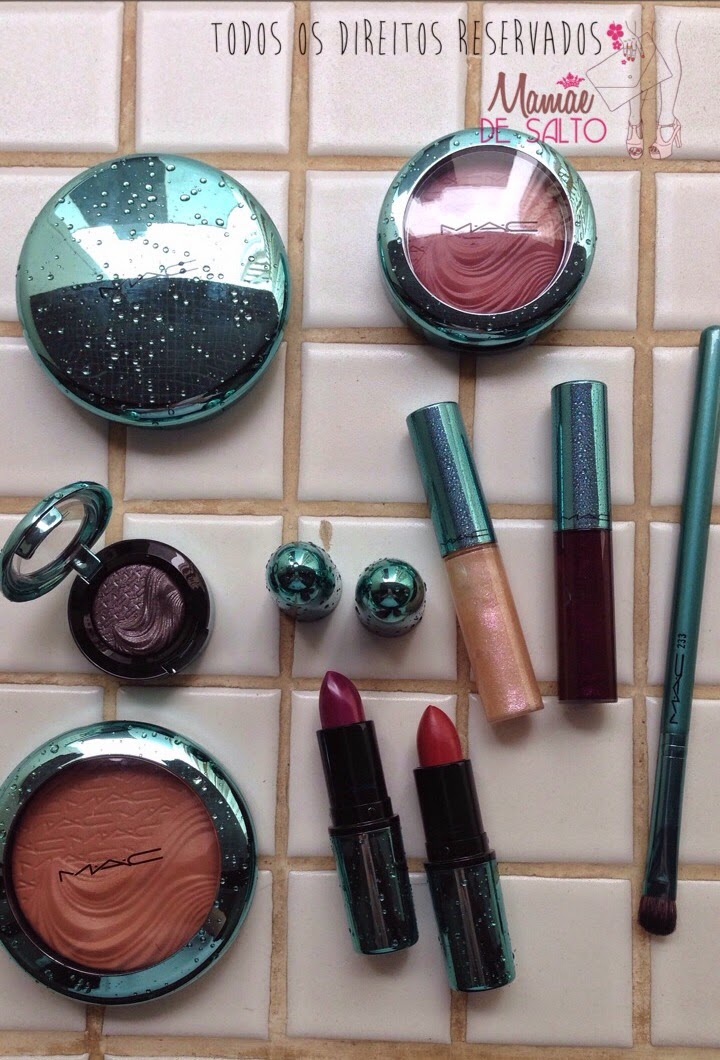 mac collection alluring aquatic - blog Mamãe de Salto