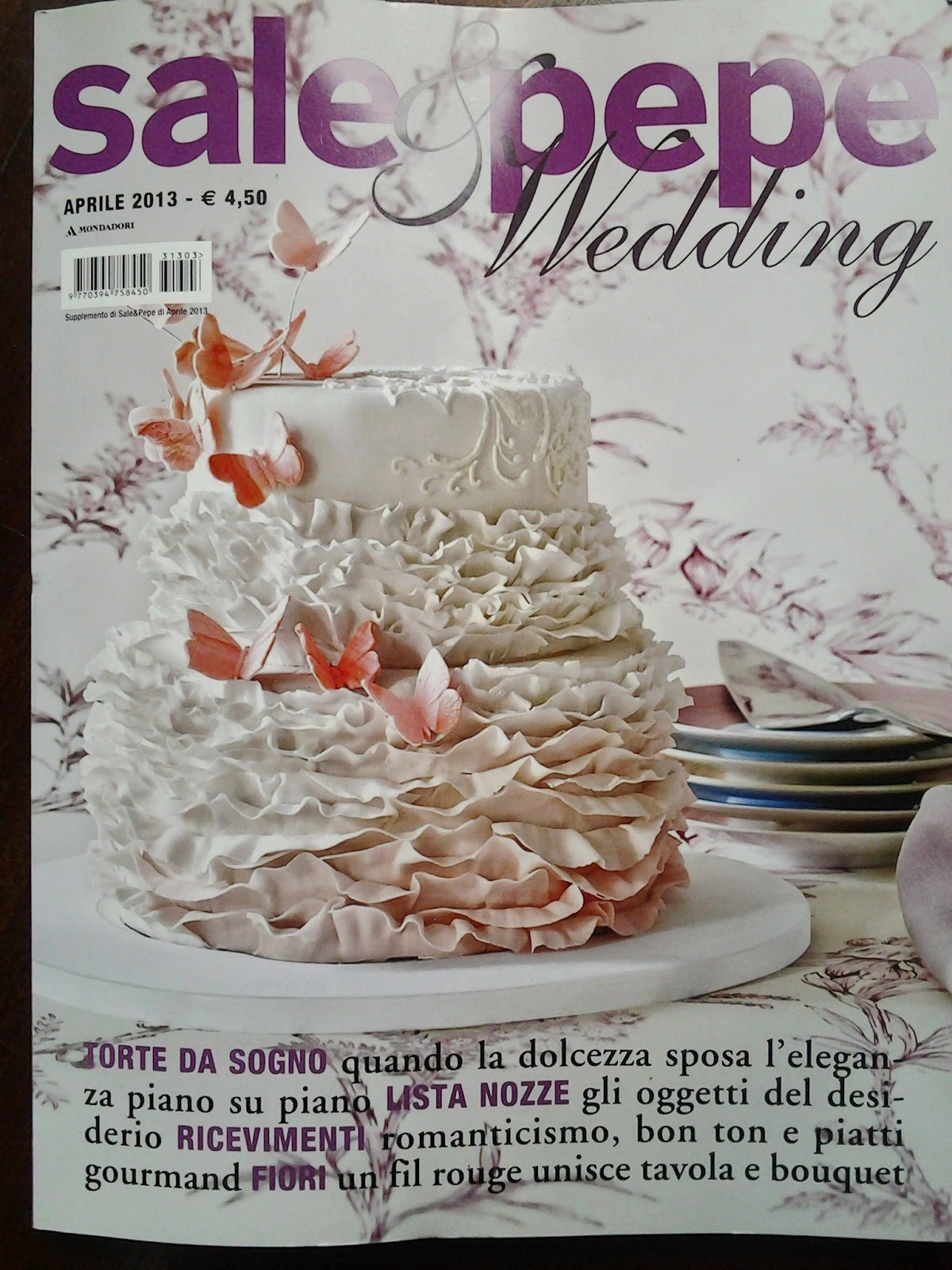 Zuccherosamente... La mia torta per Sale e Pepe Wedding