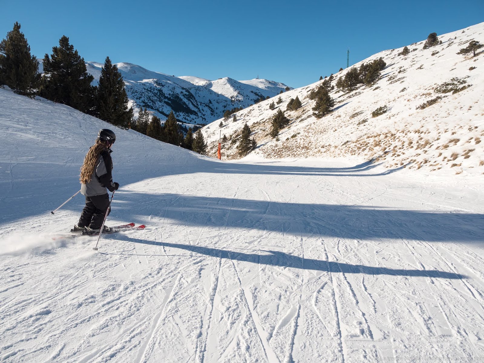 Skiing in the Spanish Pyrenees Finding the Universe