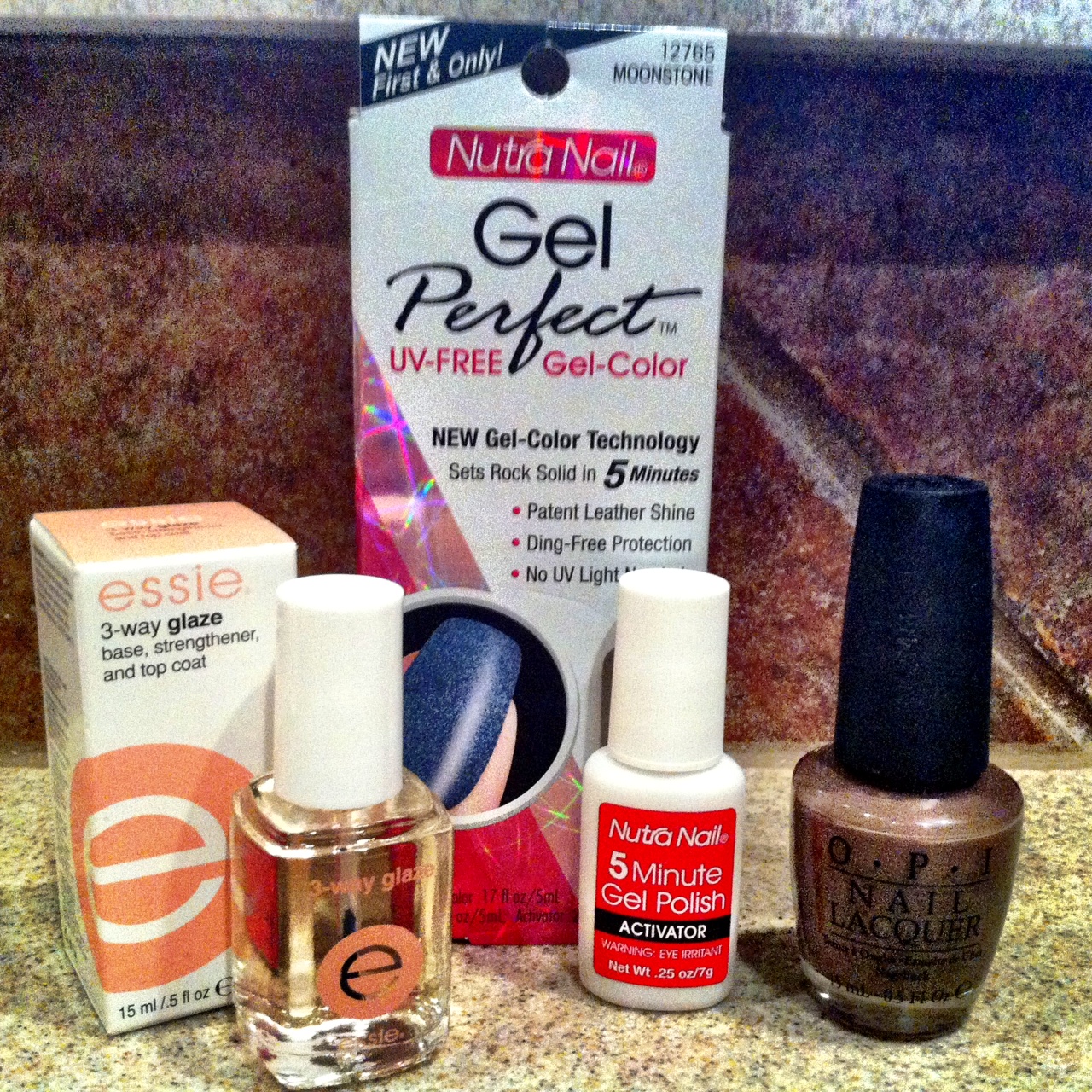 Step #1: Make sure you nails are dry, smoothed and buffed
