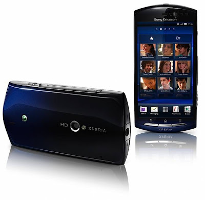 Smartfone Of Sony Ericsson Of Xperia sony ericsson
