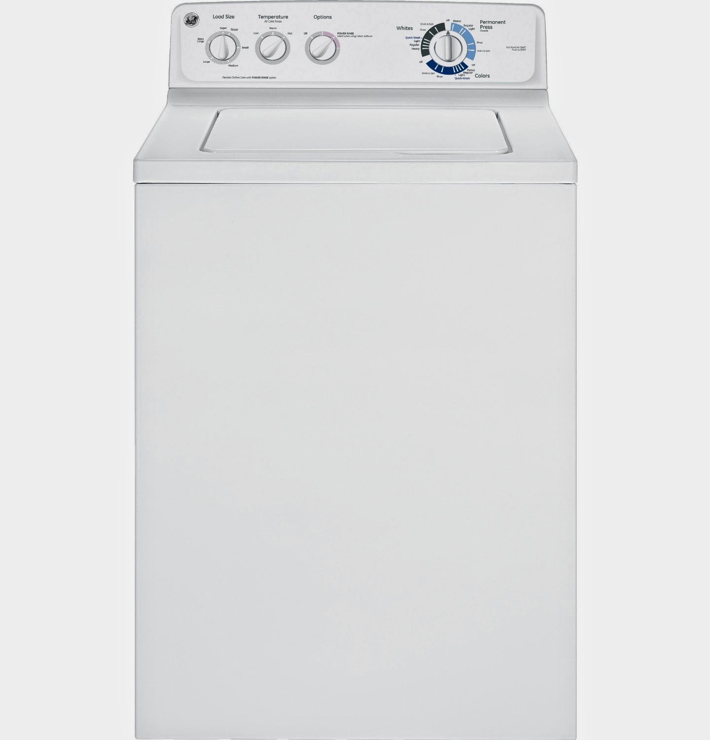 ge top load washer
