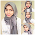 Gambar Tutorial Cara Memakai Hijab yang Gaul dan Modis