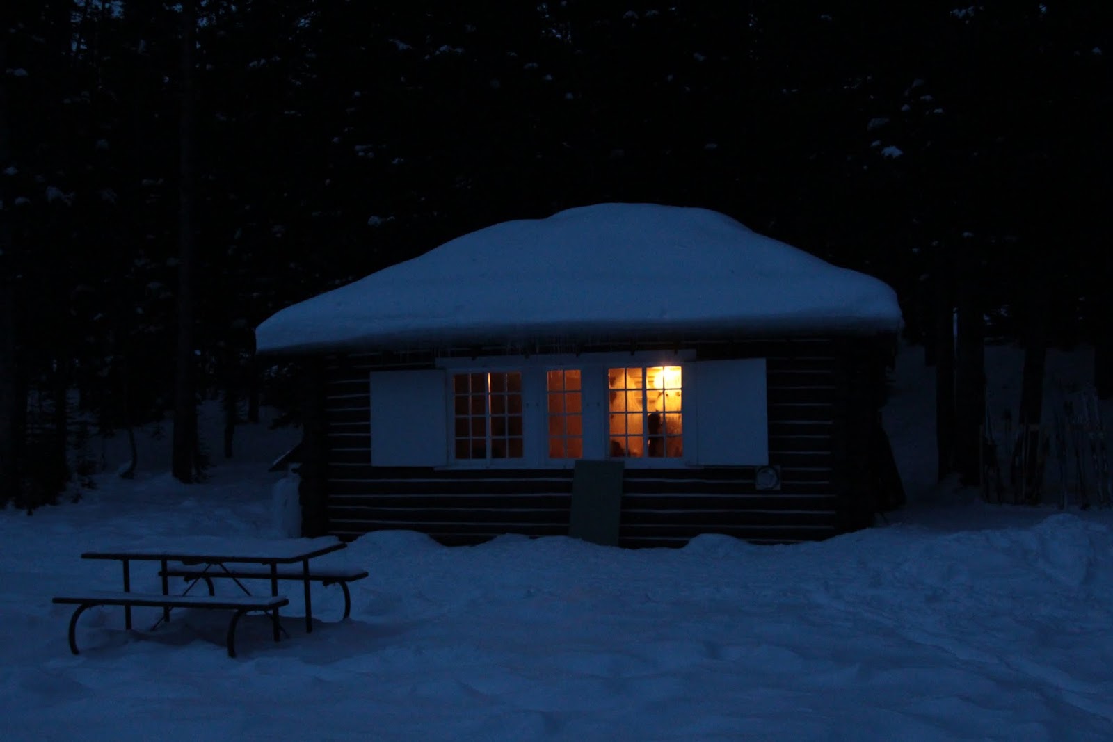 Family Adventures in the Canadian Rockies Winter at the Cameron Lake