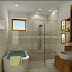 Bathroom designed for kerala home