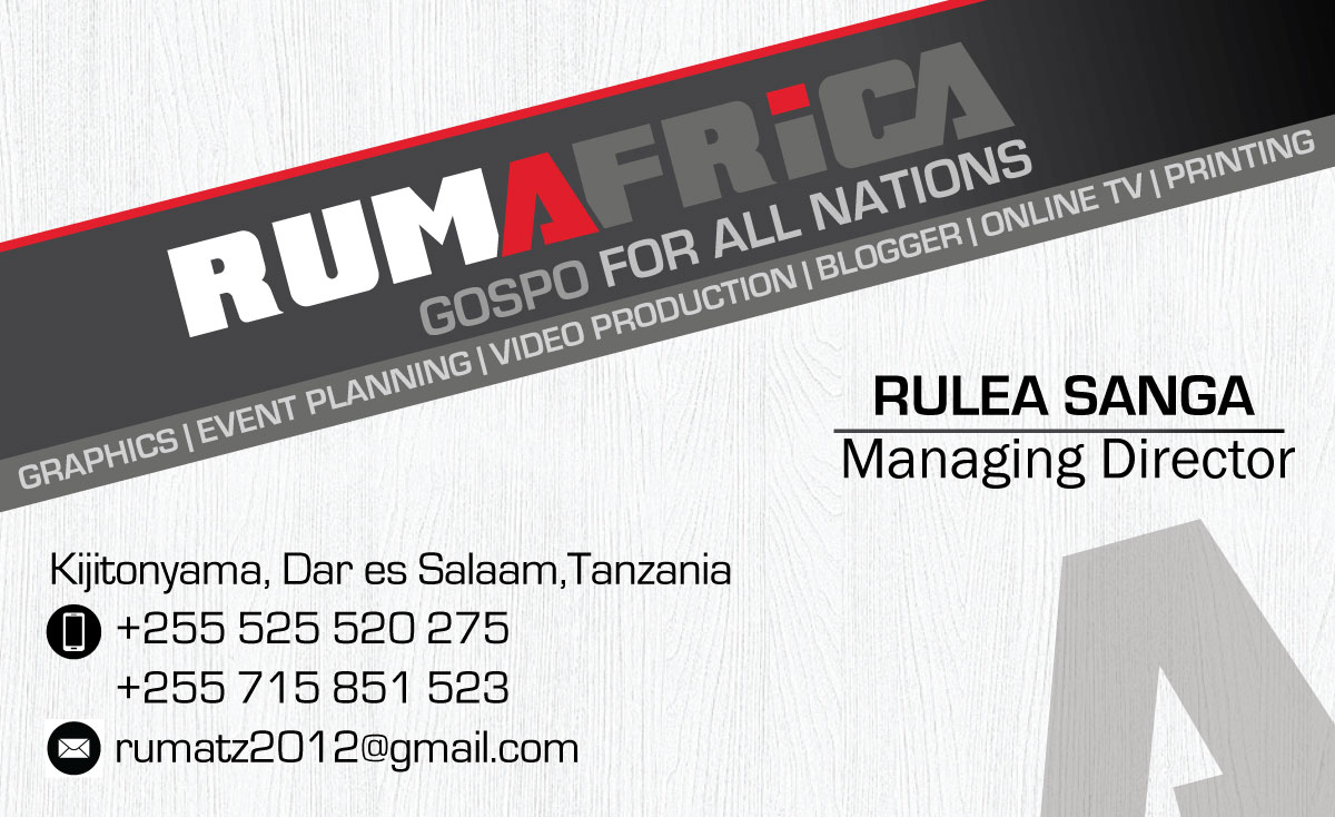 RUMAFRICA CONTACTS