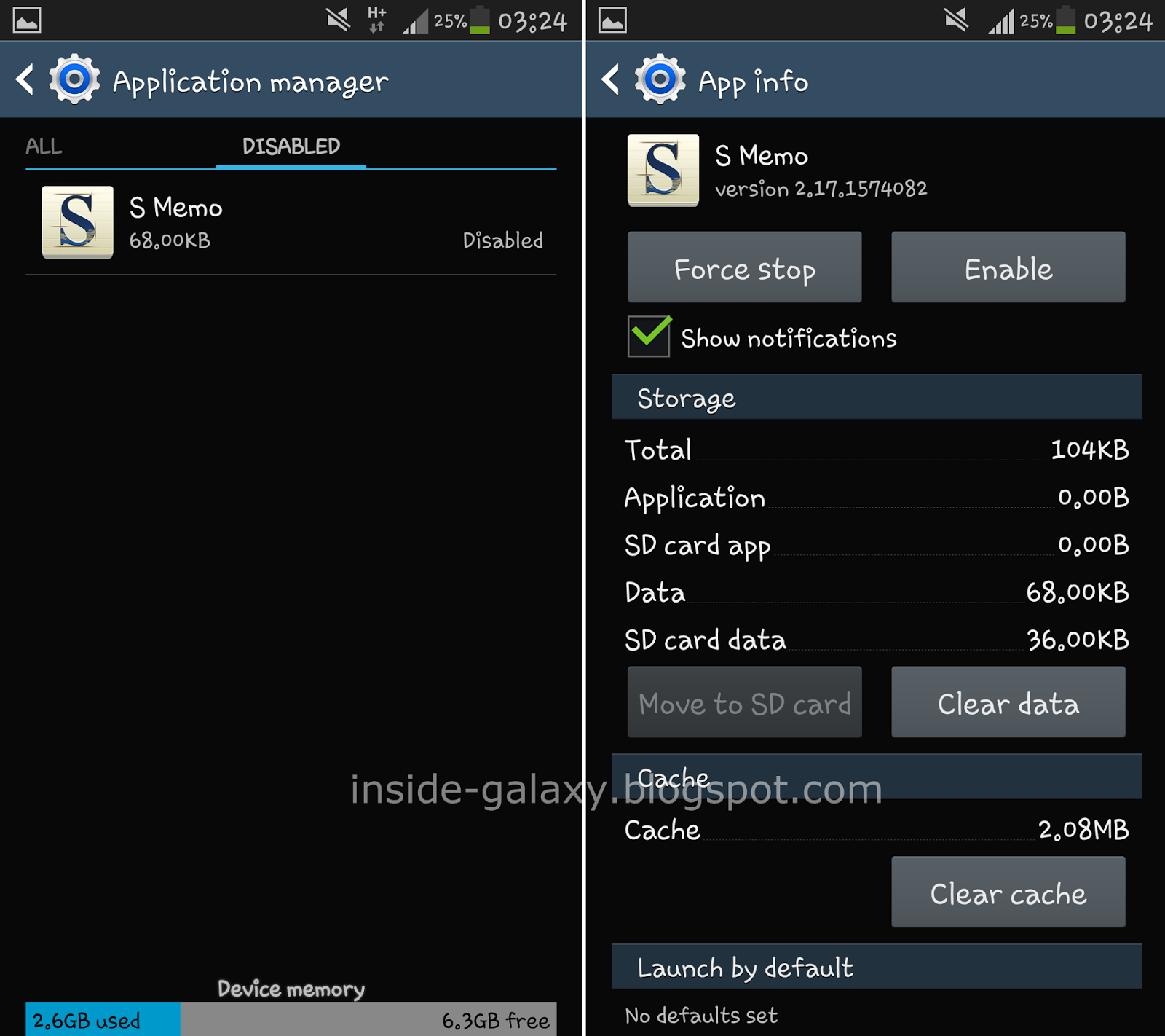 Inside Galaxy Samsung Galaxy S4 How To Disable Or Enable Apps