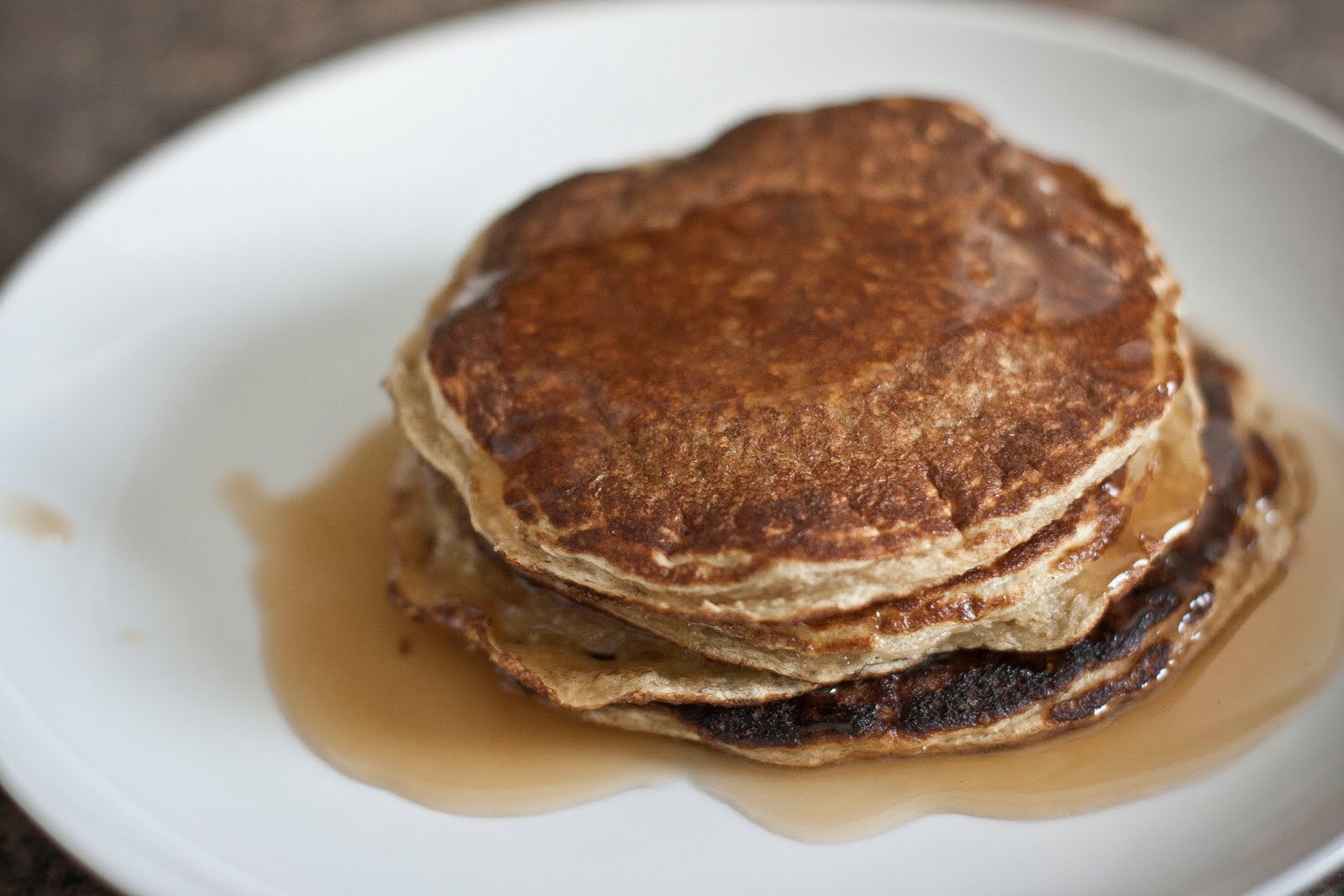 Oat BranYogurt Pancakes Honey & Brie