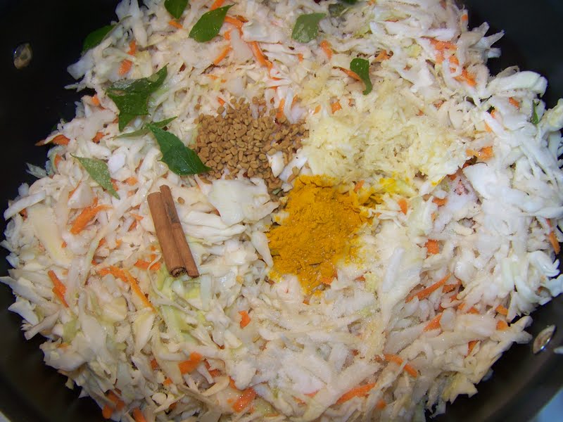 Kitchen Simmer Sri Lankan Mild Cabbage Curry