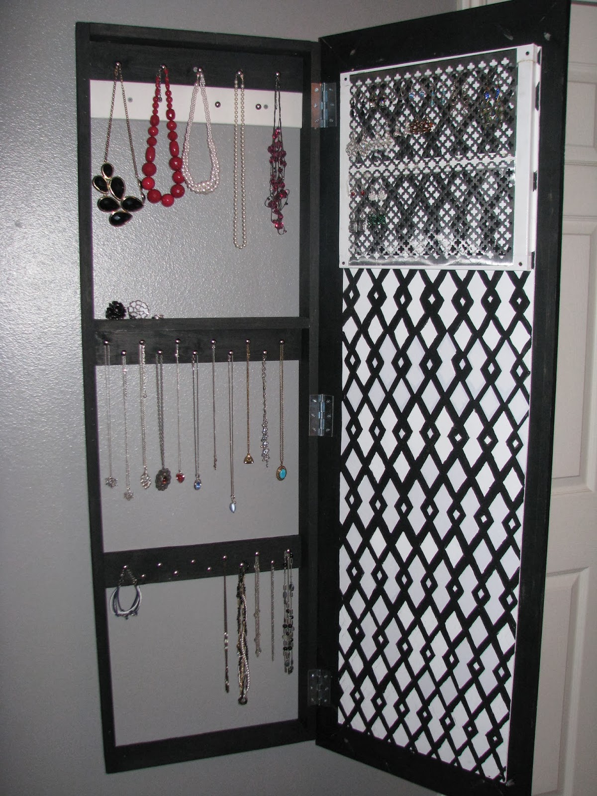 My SoCalled DIY Blog DIY Jewelry Armoire