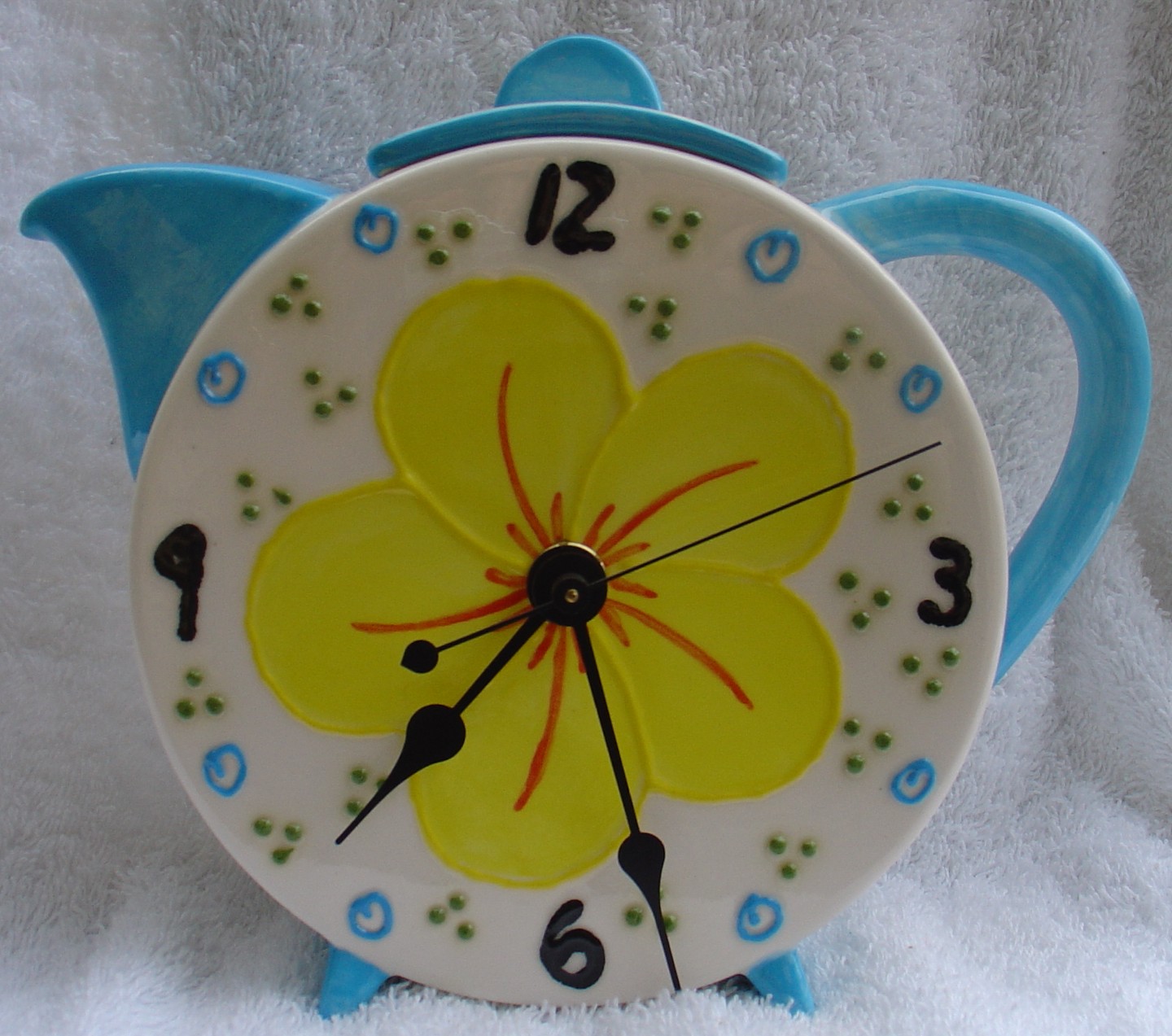 Art by Jen G Teapot Clocks