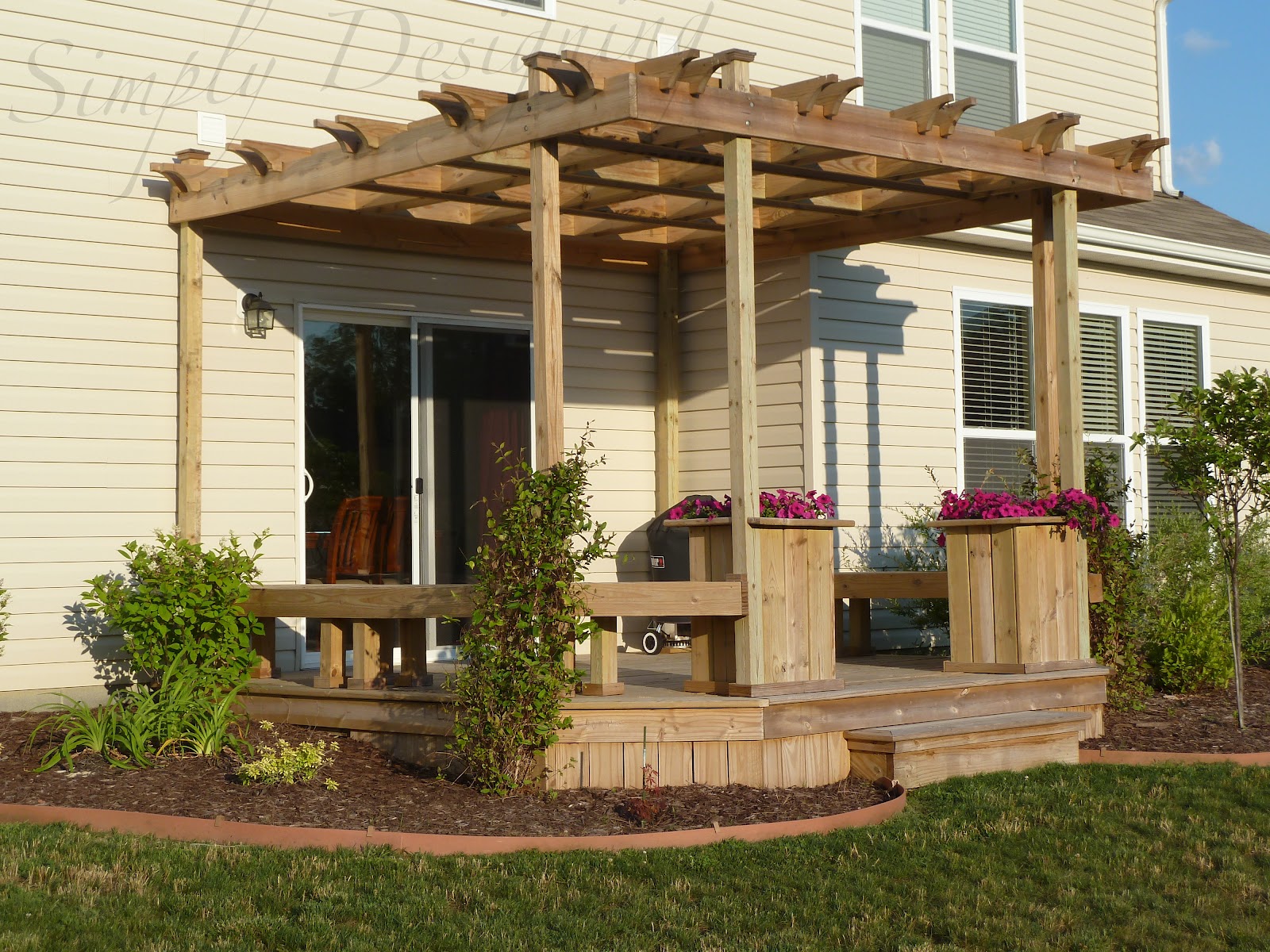 Deck and Pergola | Simply Designing with Ashley