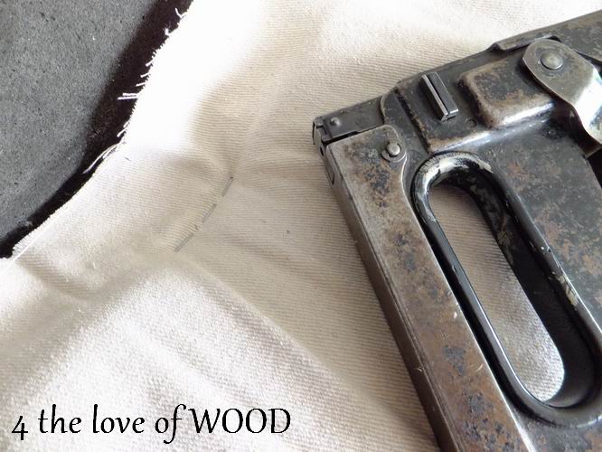 4 the love of wood HOW TO UPHOLSTER AN OPEN CHAIR BACK step two