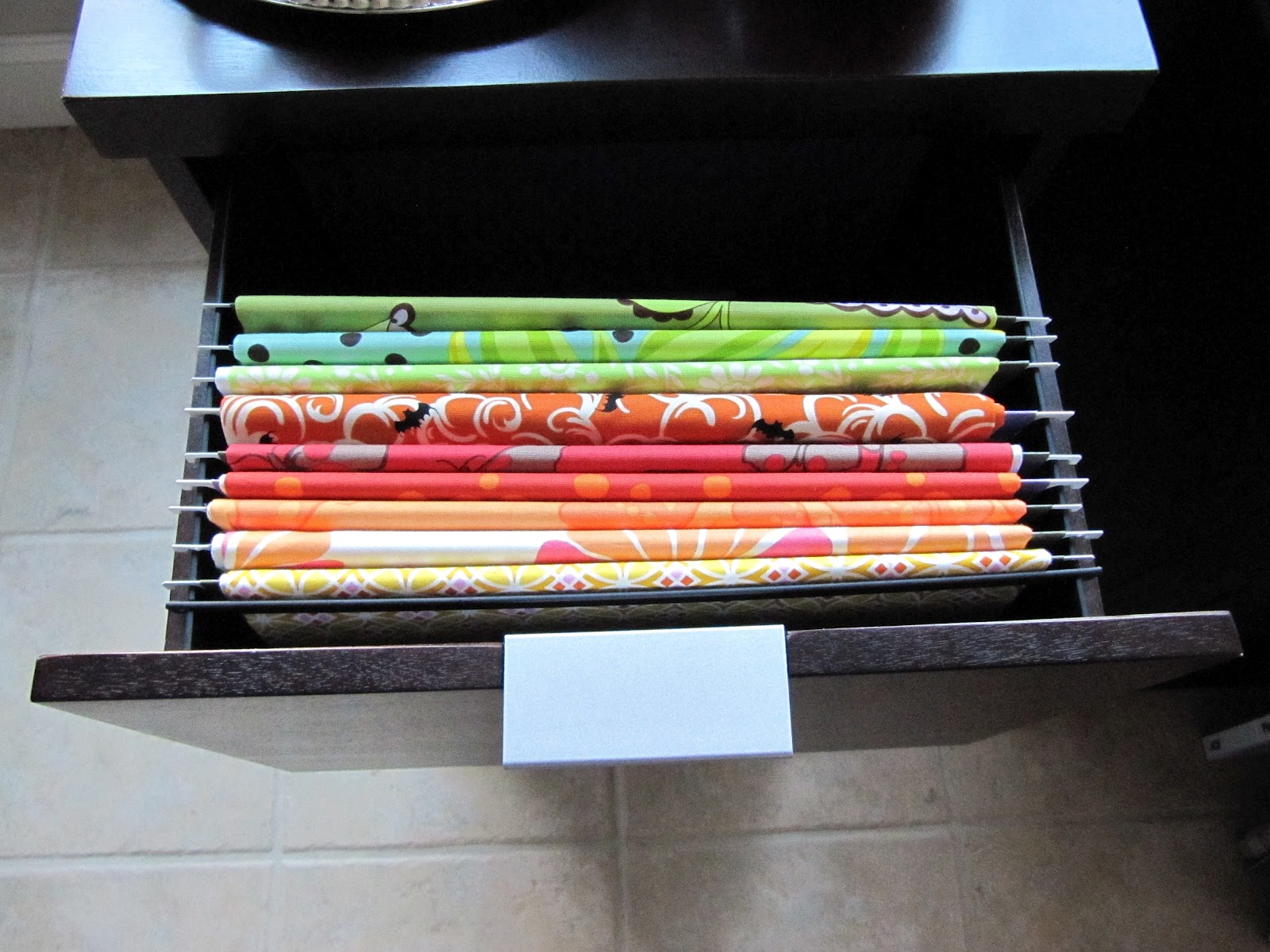 Sew Many Ways... Organizing Fabric...Filing Update