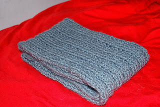 snood côtes tricot facile