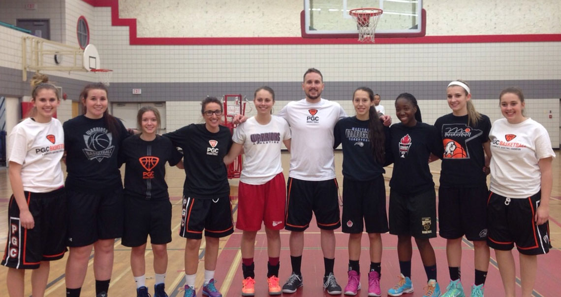 PGC Wraps Up Successful Camp in Winnipeg Basketball Manitoba