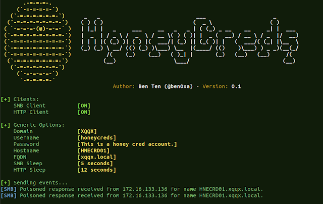 HoneyCreds - Network Credential Injection To Detect Responder And Other Network Poisoners