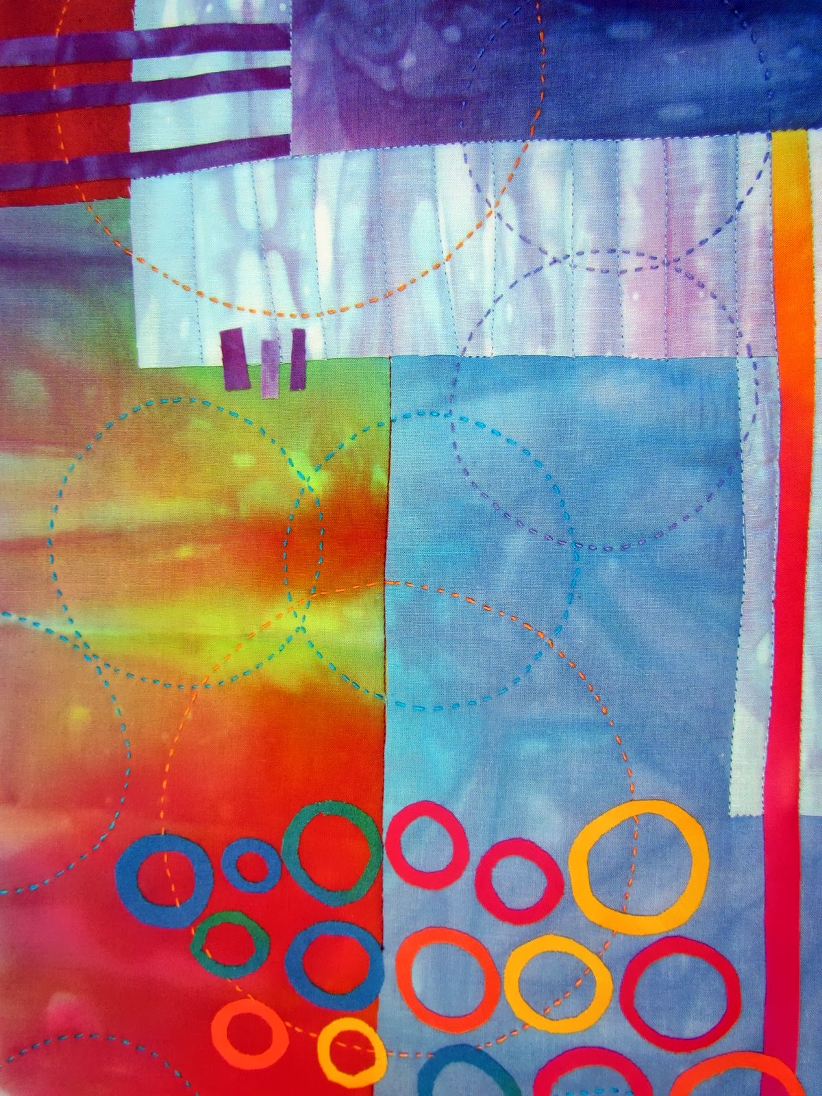 Fibermania Ring Toss Elaine's Quilt