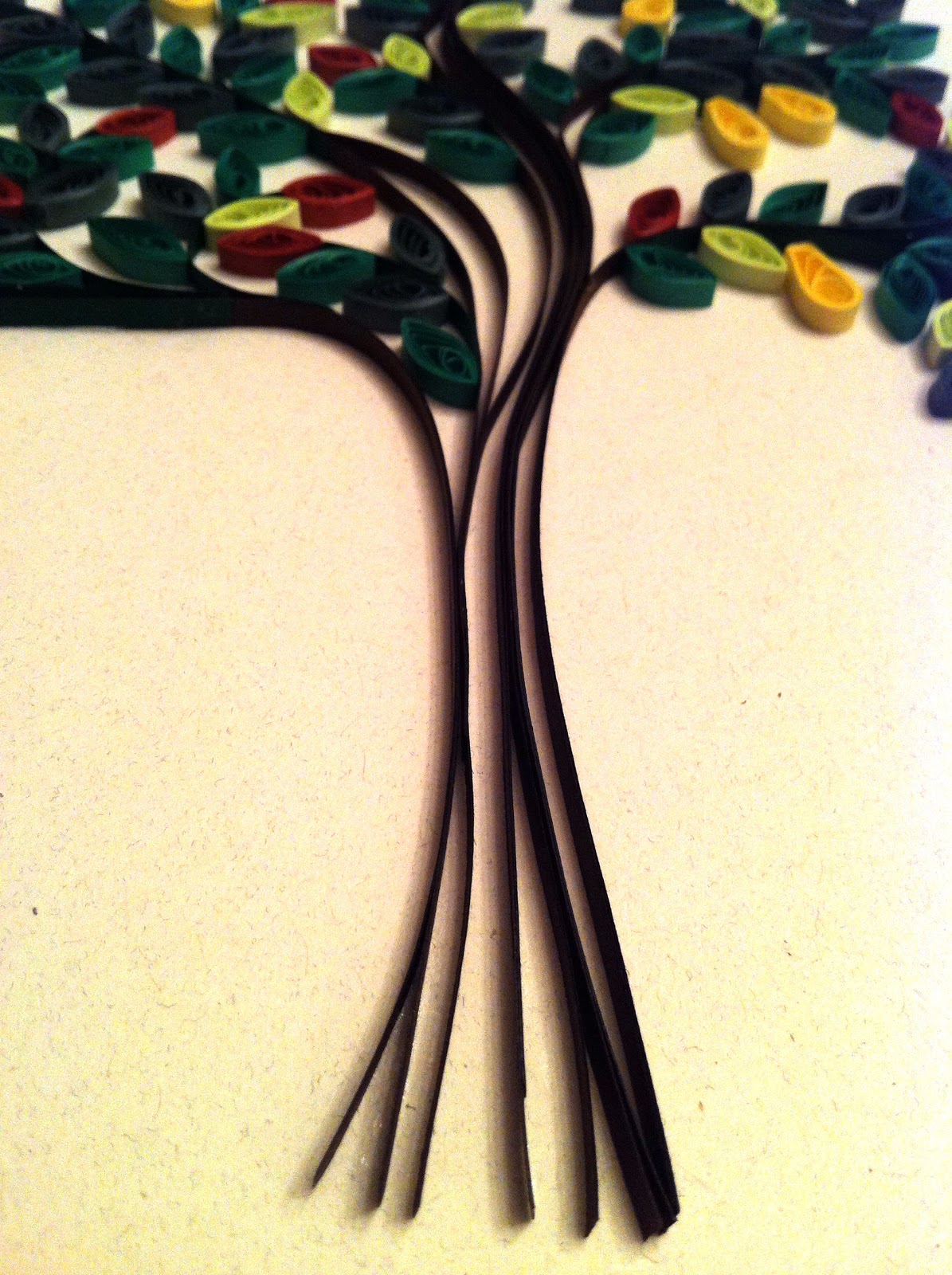 Rachielle's Quilling and Other Creative Pursuits Quilling a Tree