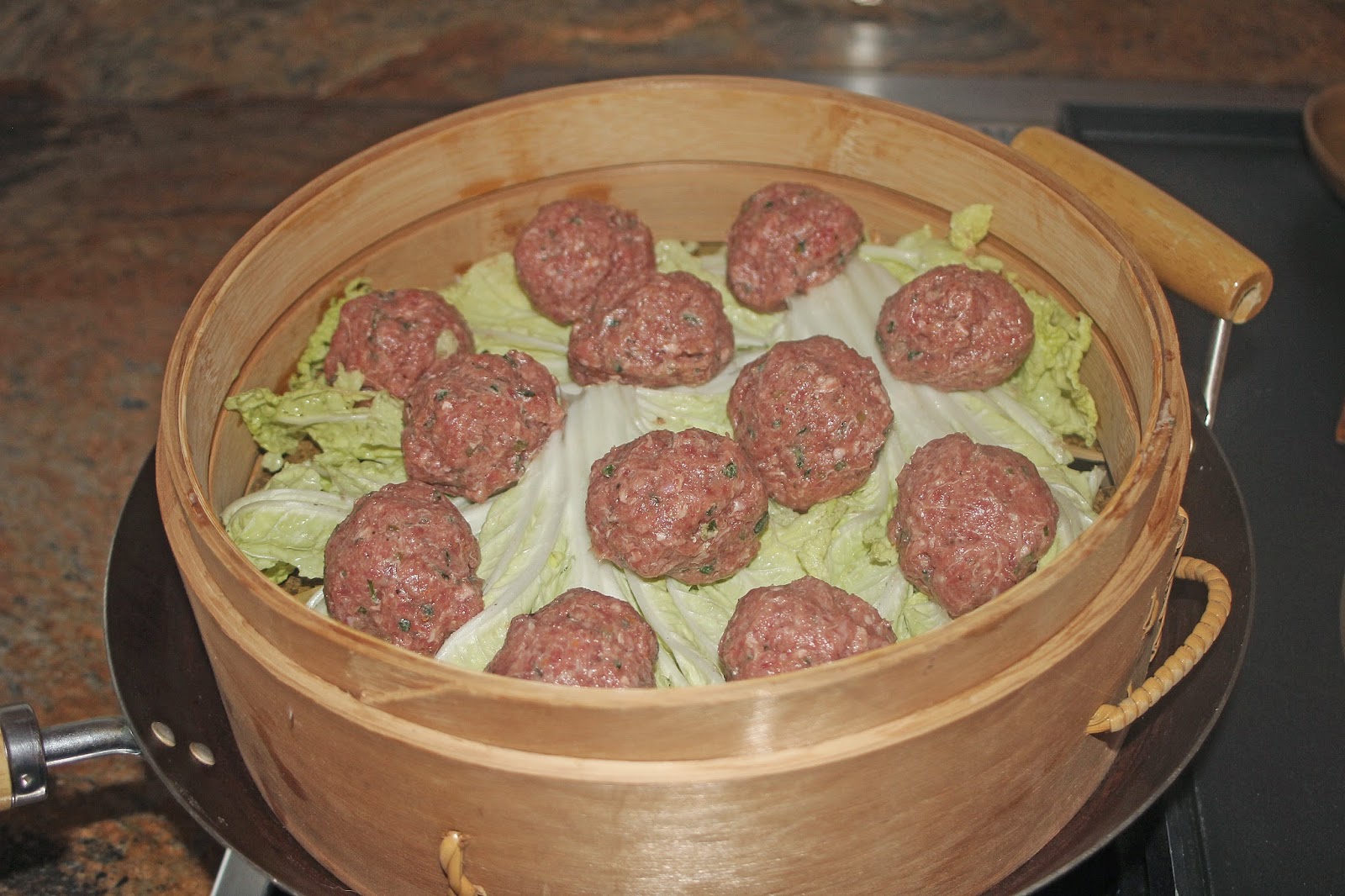 The Grub Files Cooking with Camissonia Steamed Beef Balls (Shan Zhu