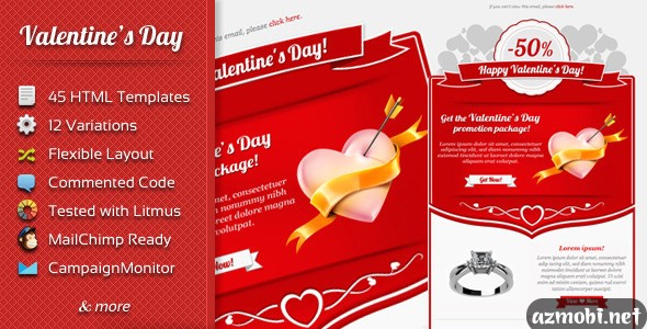 Valentines Day - Email Templates
