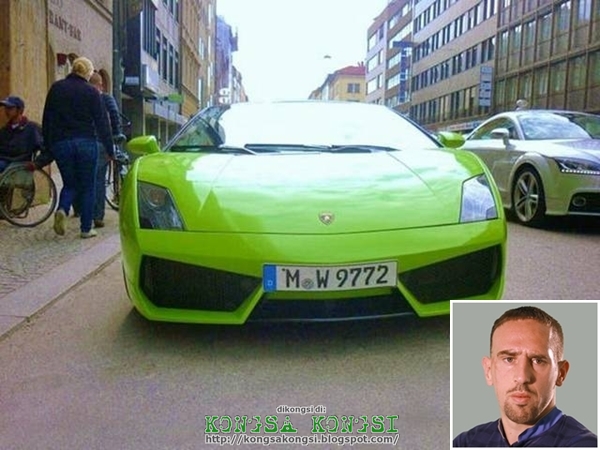 Franck Ribery Car