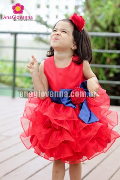 16 Vestidos infantis para o natal 16 Vestidos infantis para o natal