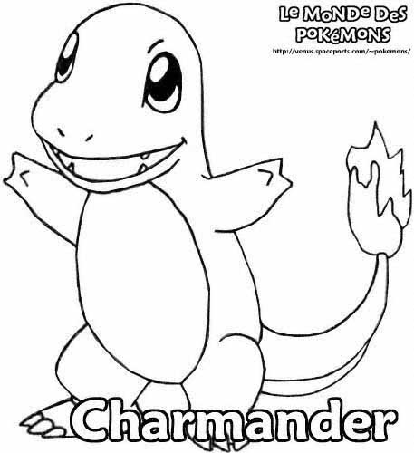 Charmander Coloring Pages Charmander Coloring Pages