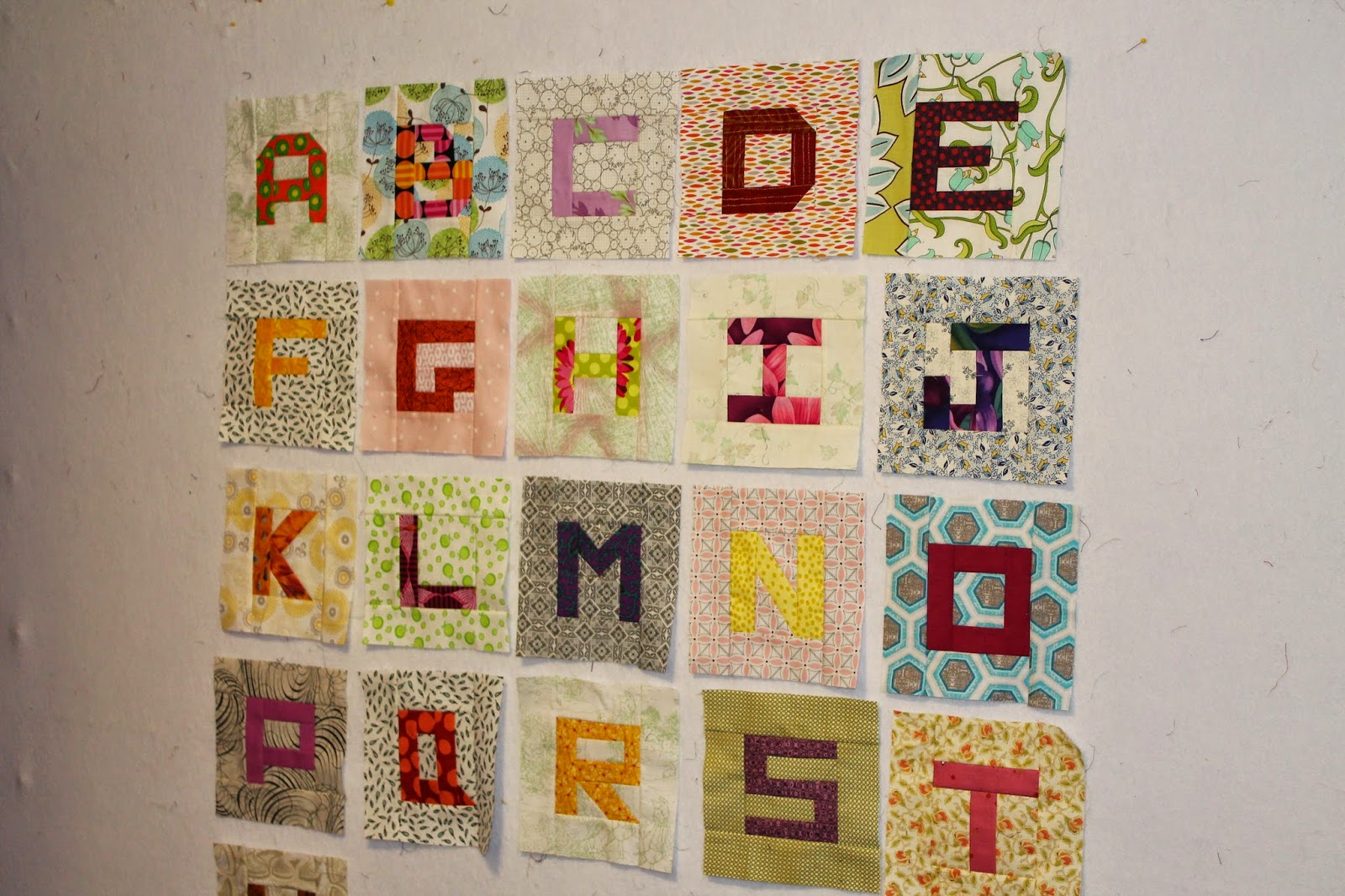 Quilting is more fun than Housework... Little Letters Quilt 2 Finish