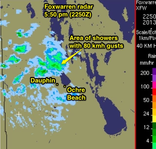 Rob's Blog Powerful wind gusts drive ice floes on Dauphin Lake onshore