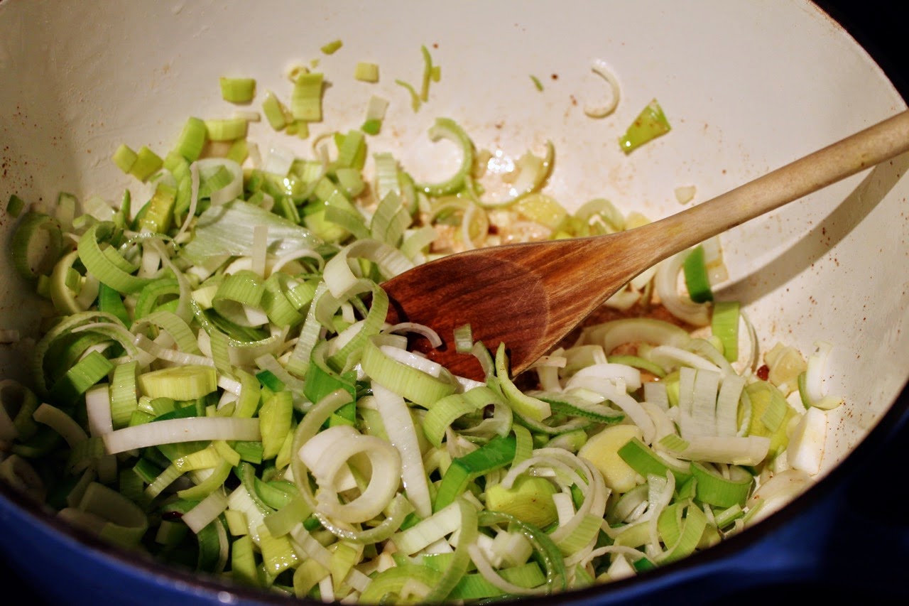 Cook In / Dine Out Punchier PotatoLeek Soup Enhancing a Classic with