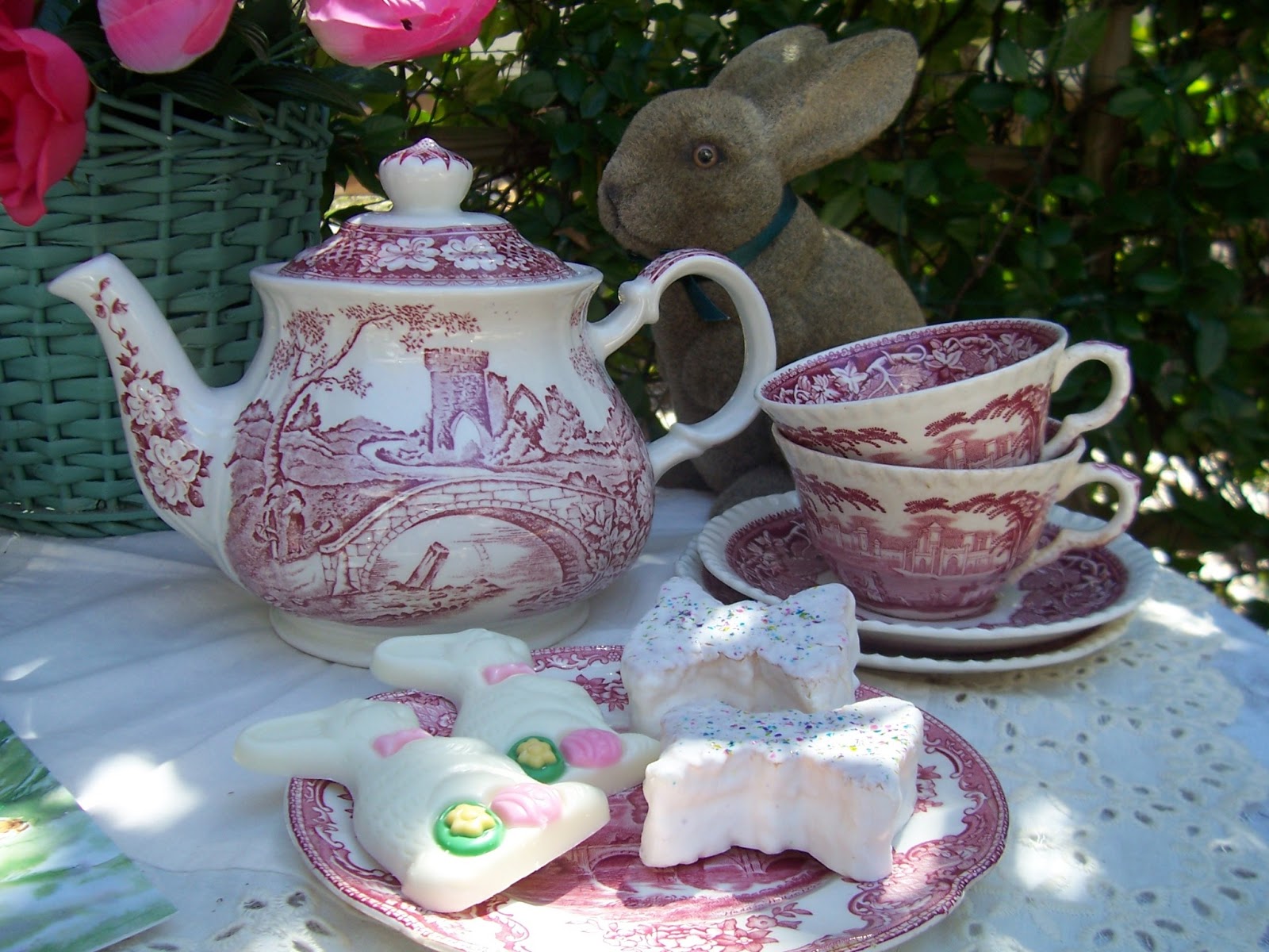 Two Cottages And Tea Easter Bunny Tea