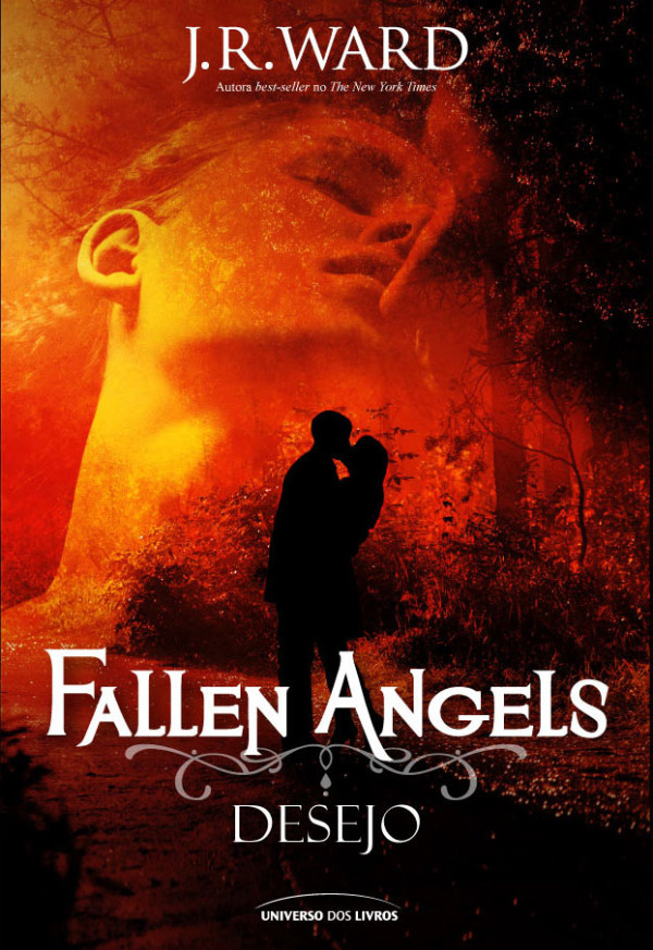 capa de Desejo, 2º vol. da série The Fallen Angels de J.R.Ward