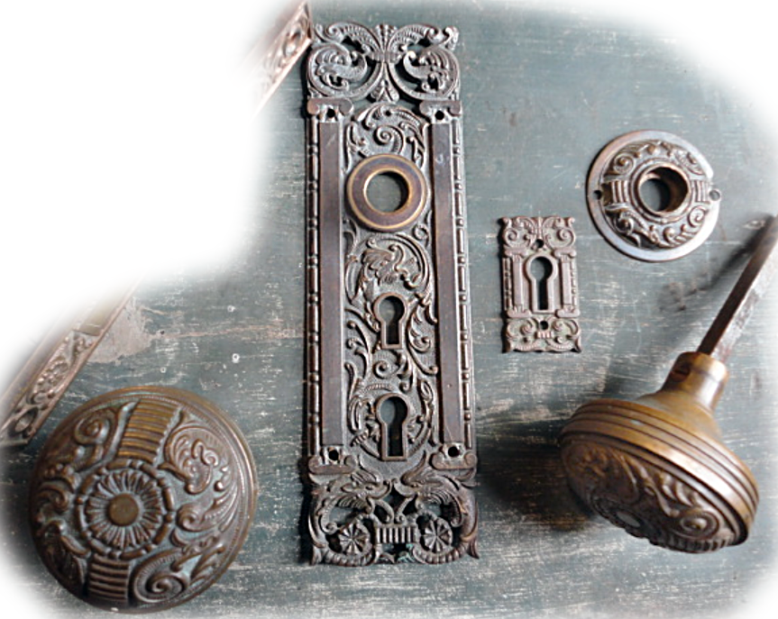 DELIGHTFUL CLUTTER...by Rose ANTIQUE HARDWARE