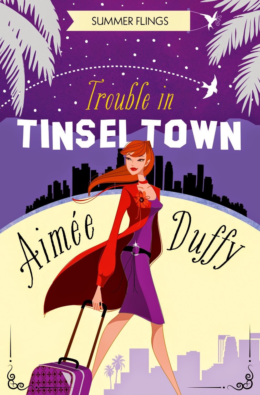 Trouble in Tinseltown by Aimee Duffy Book Review Love Reading Romance