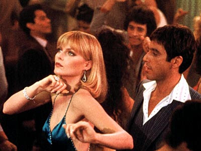 70s Fashion Icon Michelle Pfeiffer in Scarface