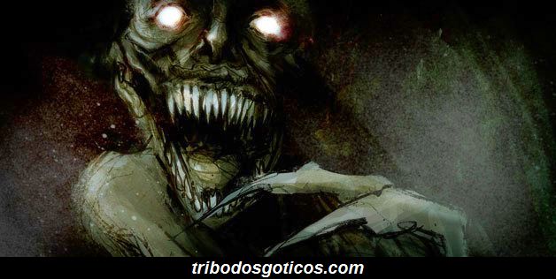 vampiro monstro assuatdor sozinho olhos brilham