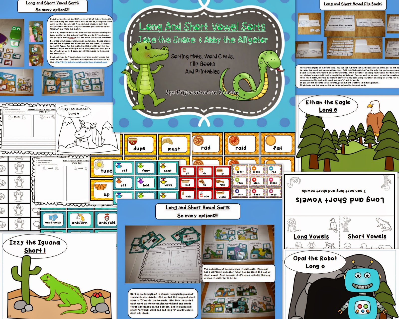 http://www.teacherspayteachers.com/Product/Long-and-Short-Vowel-Sorts-Sorting-Mats-Word-Cards-Flip-Books-and-Printables-1026814