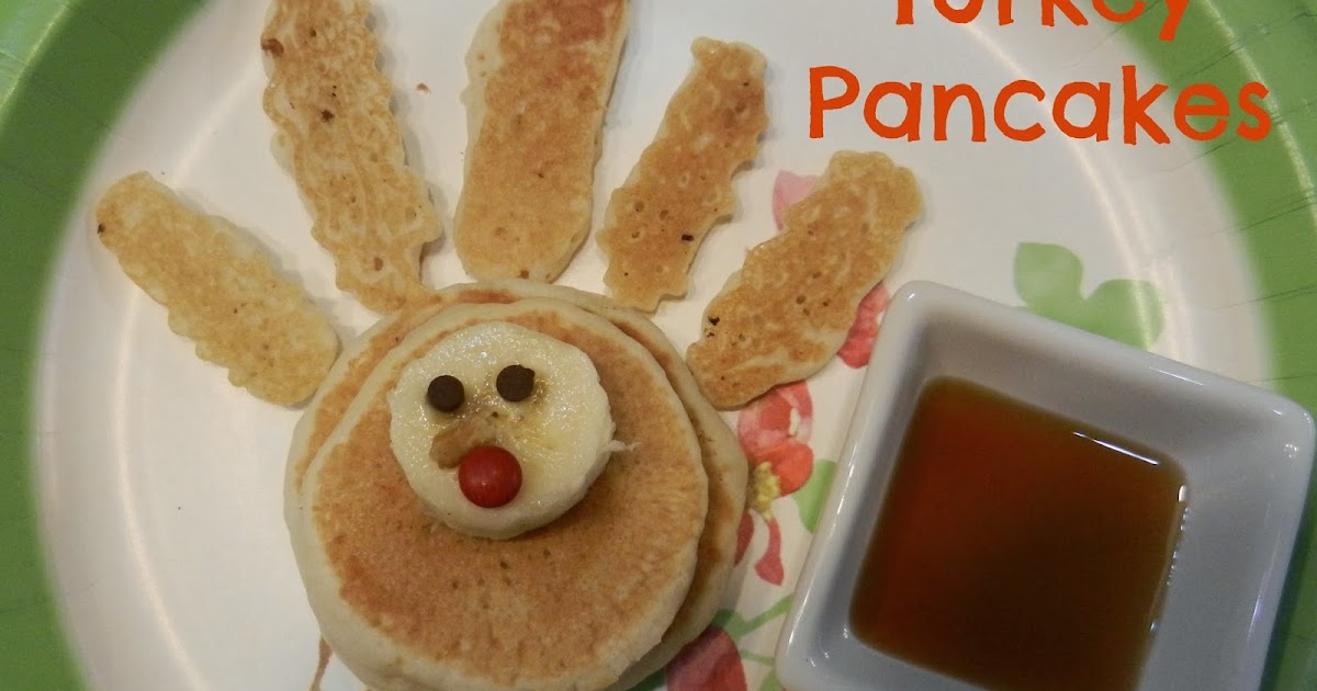 Mama Gets It Done Turkey Shaped Pancakes