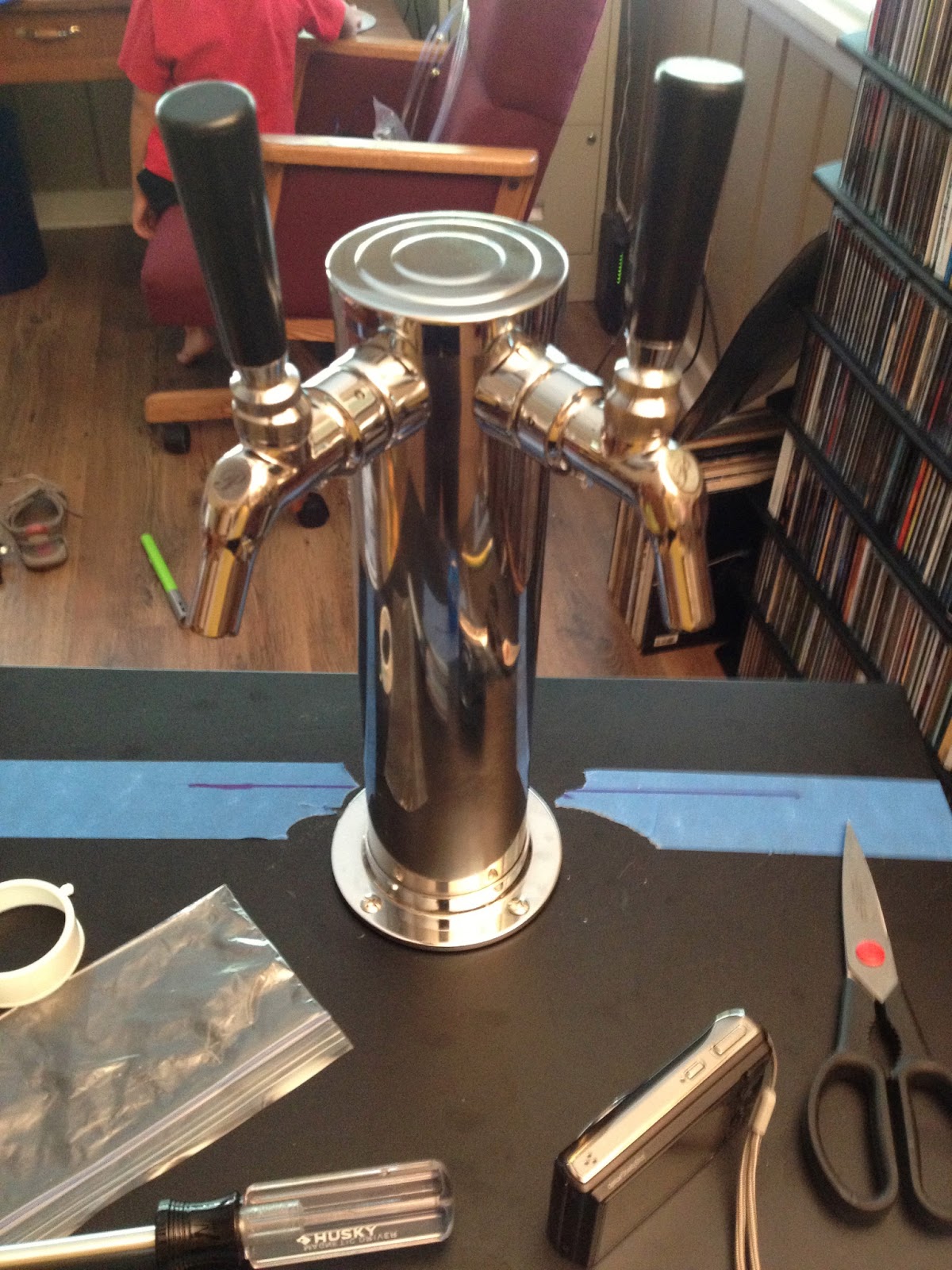 Foothold Brewing New Homemade Kegerator