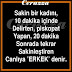 Erkekçe Güzel sözler Cerazza