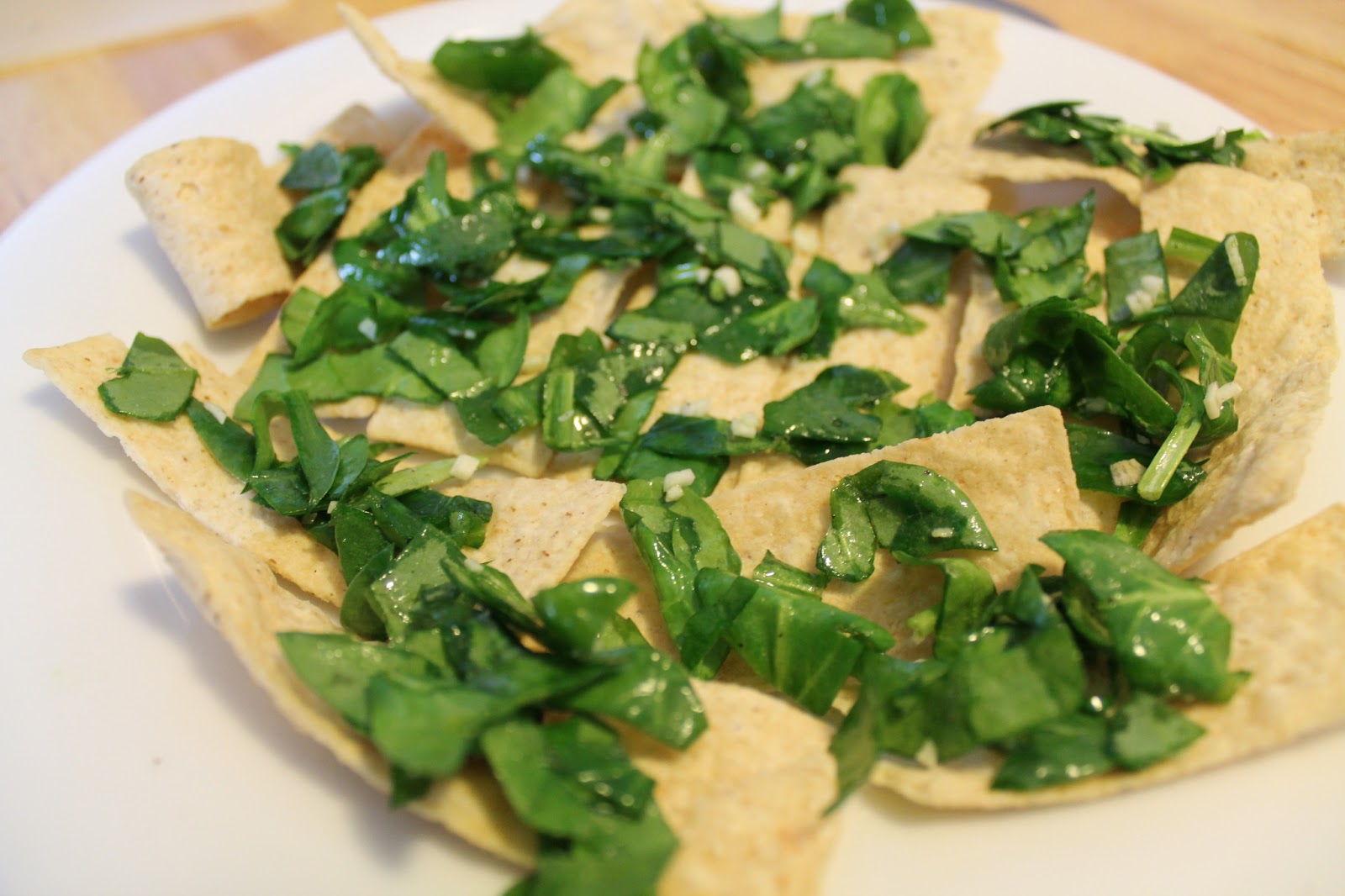 Grounded Wife Spinach Nachos