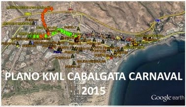 BASES, ESTACIONAMIENTO, RECORRIDO CARROZAS DE LA CABALGATA Y ENTIERRO DE LA SARDINA